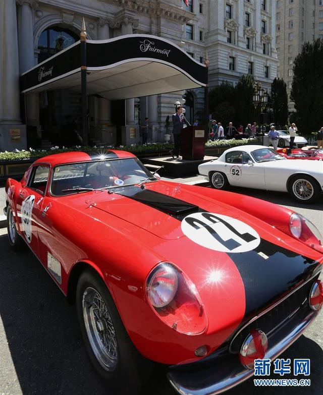 美国加州老爷车千英里行行前亮相