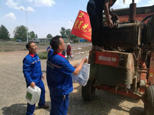 【企業-圖片】中國石化焦作分公司：三夏“農”情