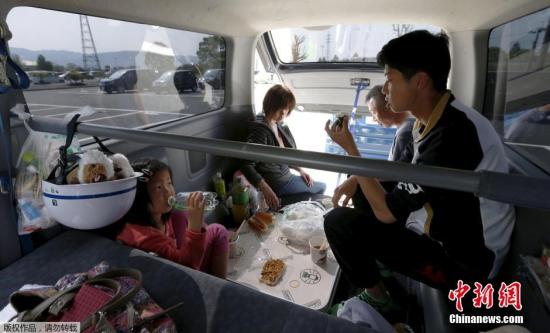 日本熊本地震災民中97人疑出現“經濟艙綜合徵”