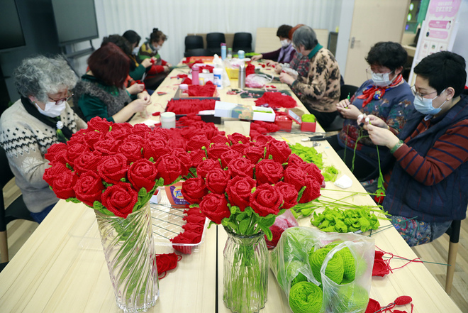 Beijing 2022: bungkos ng bulaklak na gawa sa lana, gagamitin sa Winter Olympic Games_fororder_66dac8162c1249b6908136d30d3b3e34