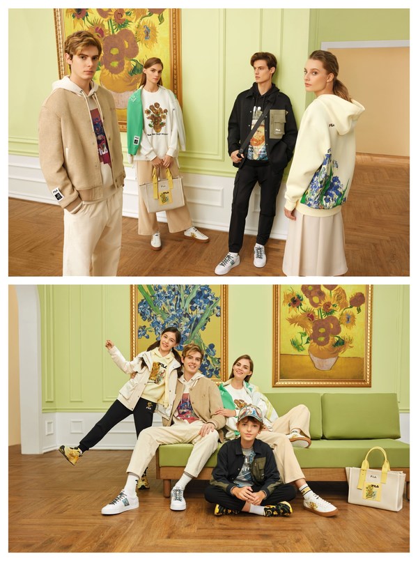 FILA斐乐携手梵高博物馆推出全新联名系列 引领艺术时尚新风潮