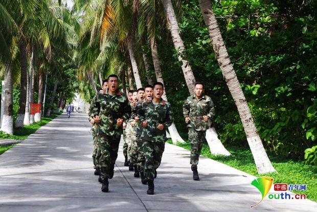 【十九大精神進軍營】身處南海孤島 他們為祖國守“南極”