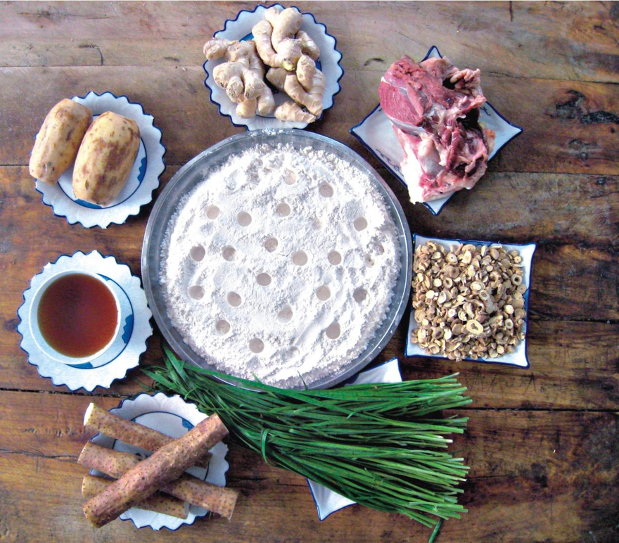 The Medicinal Bazhen Soup - A Bowl of Treasures Nourishing Generations of Shanxi People_fororder_八珍汤1