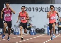 全国田径锦标赛 杨洋百米百分之一秒优势夺冠