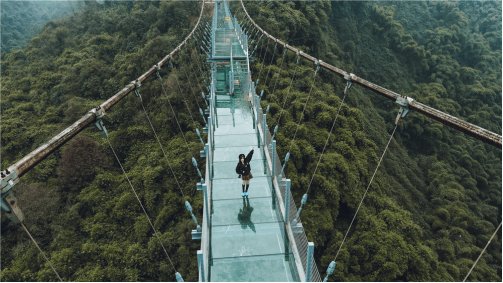 解锁竹海观景新视角 天府川西竹海景区高空全景走廊亮相_fororder_未标题-2