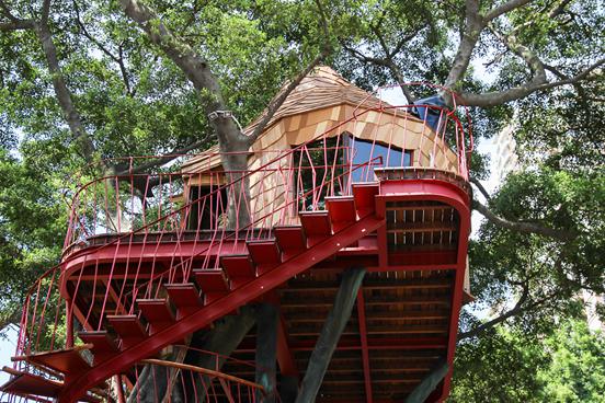 唯品会爱心树屋落成 设计师小林崇讲述造梦过程 唯品会爱心树屋落成 设计师小林崇讲述造梦过程