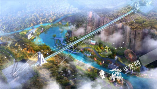【行游巴渝 图文】西南地区首座全景式3D玻璃桥即将运营