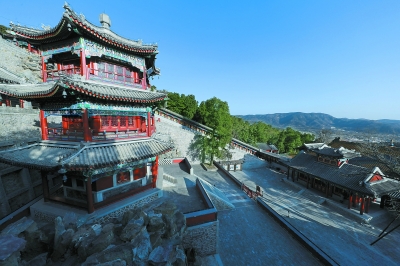 北京香山完美复原千年寺庙
