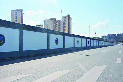 长春轨道交通工程为文明施工打个“样”