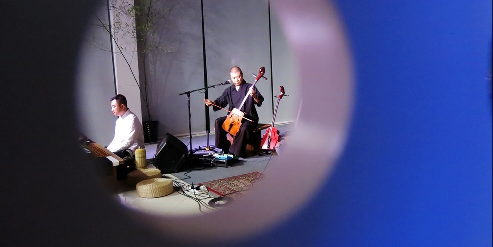 “听见花开”诗歌诵读会现场