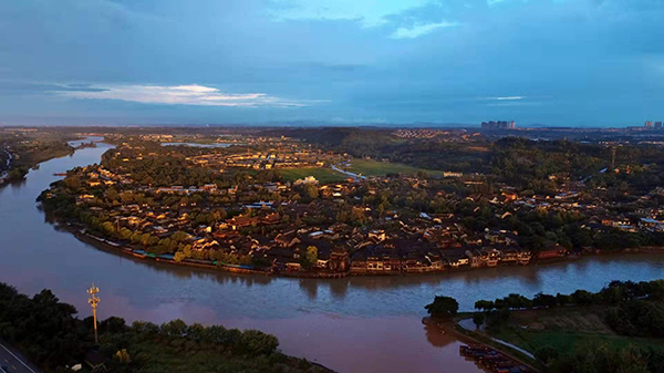 用数字说话 成都双流交出“绿水答卷”_fororder_锦江黄龙溪段-供图-成都市双流区委宣传部