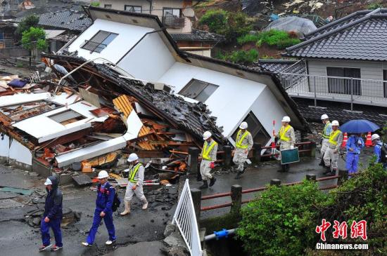 日本熊本地震被指定为“特定非常灾害”