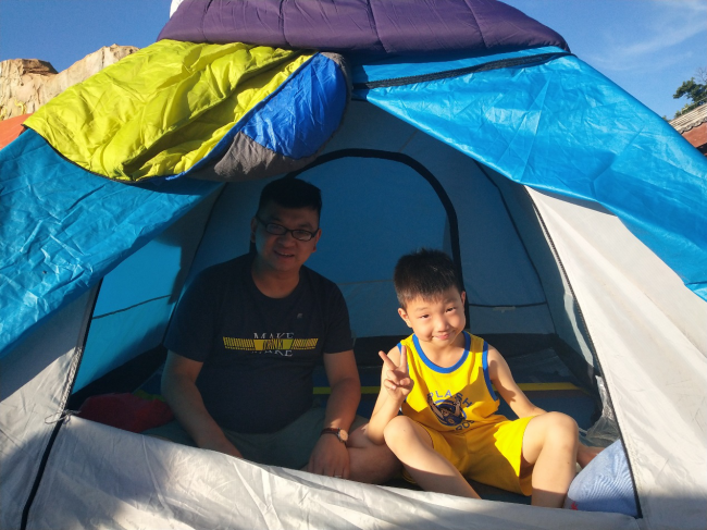 日月星辰，美食音乐，在少华山这群人都玩嗨了