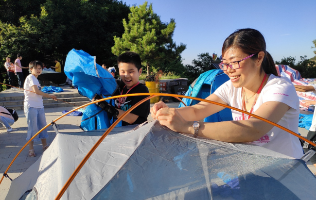 日月星辰，美食音乐，在少华山这群人都玩嗨了
