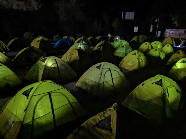 日月星辰，美食音乐，在少华山这群人都玩嗨了