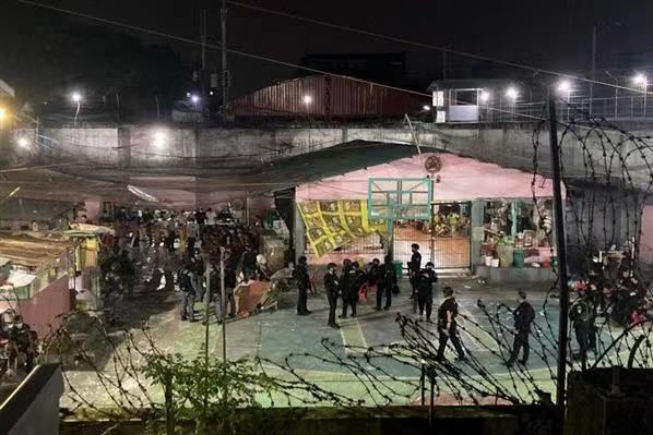 菲律宾首都一监狱发生暴乱 6名囚犯死亡