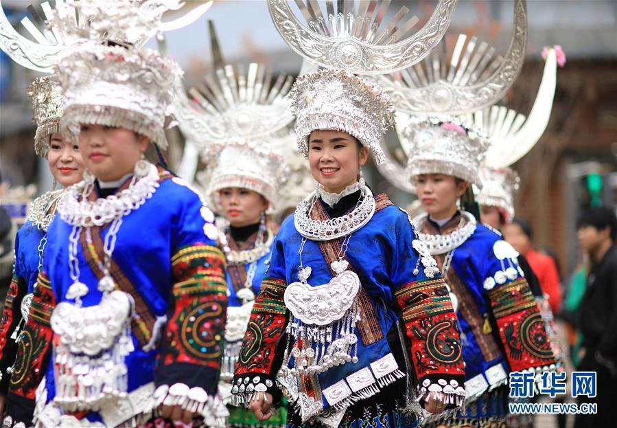 贵州丹寨：祭尤节上的多彩苗族盛装