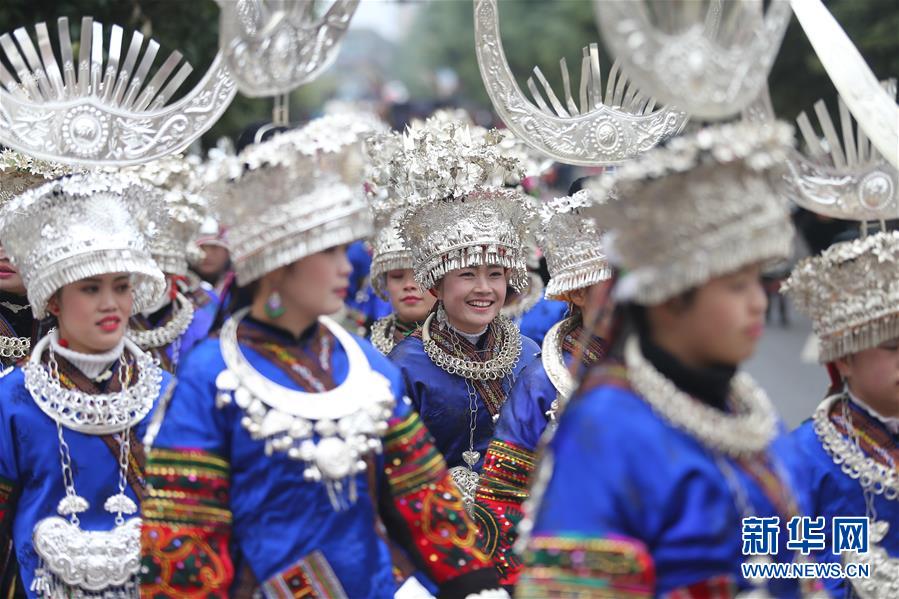 贵州丹寨：祭尤节上的多彩苗族盛装