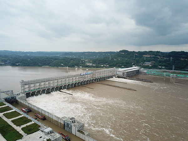 （唯一 附链接）新春走基层｜畅通川渝水上通道 岷江港航电枢纽建设如火如荼_fororder_岷江犍为航电枢纽