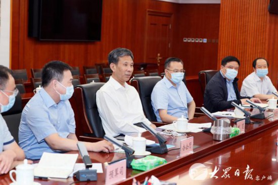 山东省领导走访财政部自然资源部水利部