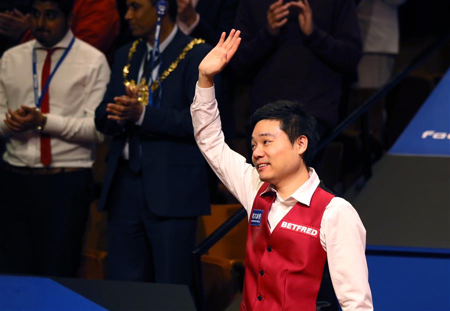 斯诺克世锦赛：丁俊晖14-18塞尔比无缘冠军