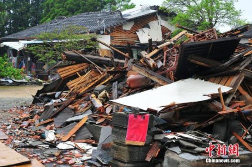 熊本等地有感地震逾1170次 日本政府吁警惕強震