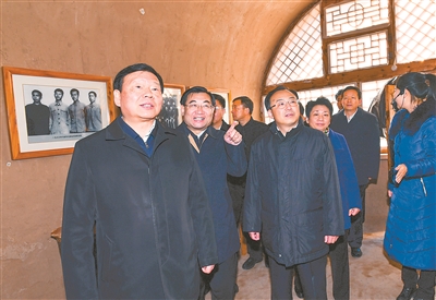 （头条下文字）江苏省党政代表团赴陕西学习考察
