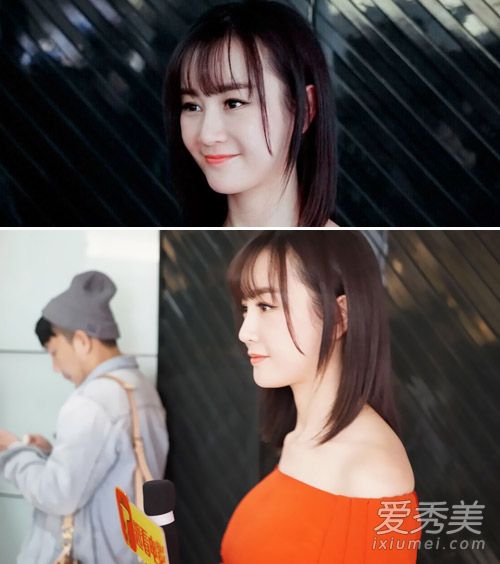 变脸就能上热搜？女星张檬整容前后发型图片