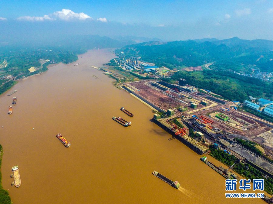 【焦点图】重庆珞璜港 打造千万吨级长江枢纽港