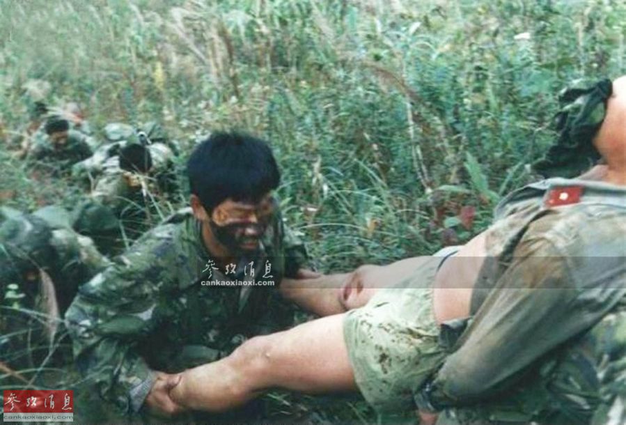 越军离4米没发现