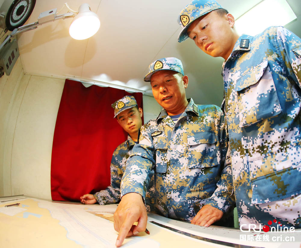 海军新一代指挥员潘志强 8下大洋航迹遍布5大洲