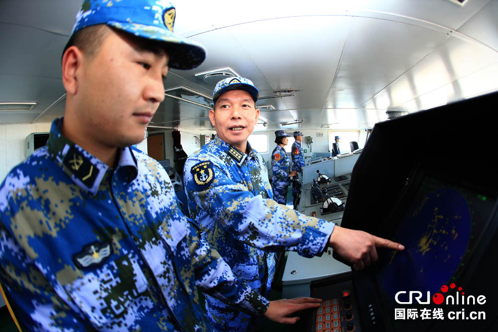 海军新一代指挥员潘志强 8下大洋航迹遍布5大洲