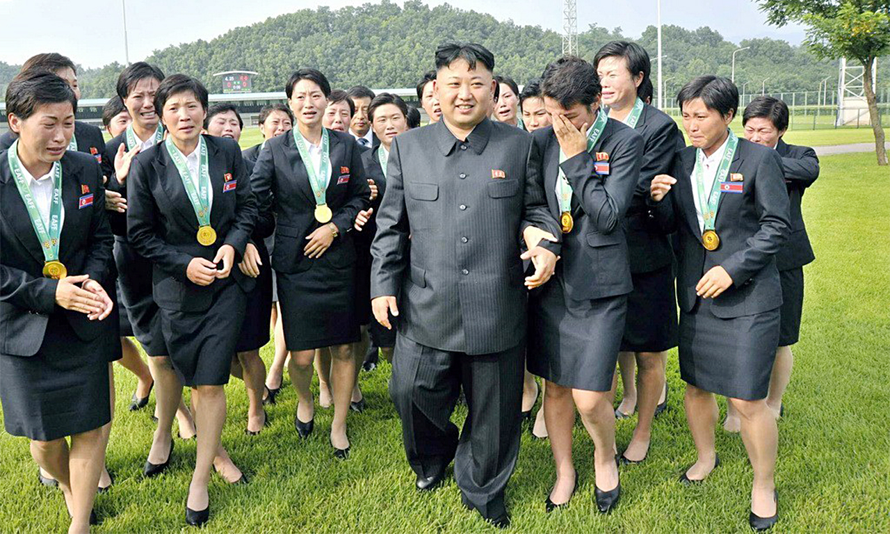 朝鲜人的体育情:全民爱运动 常受金正恩关怀