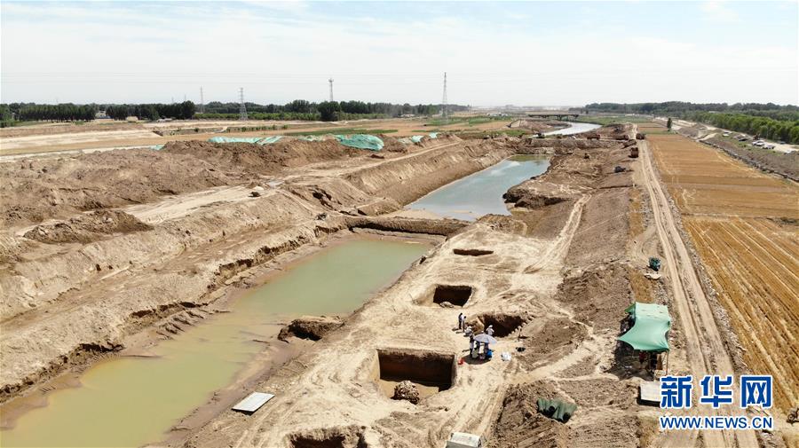 山东小清河沿线发现北朝至唐朝时期家族墓葬群
