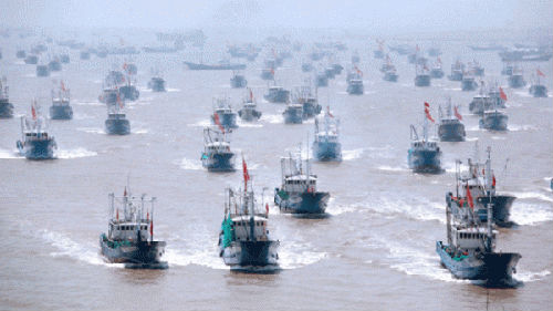 英媒:外籍货船涉撞沉中国渔船 船长等人被中方扣留