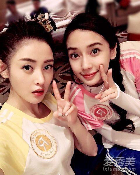 张天爱baby合照张天爱更美 张天爱整容了？