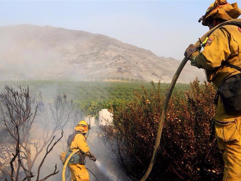 美國加州南部山火災情初步得到控制