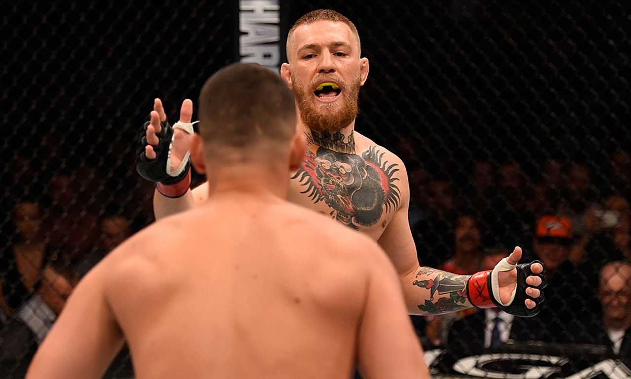 此前的9连胜中,康纳8次ko/tko,1次降服对手.