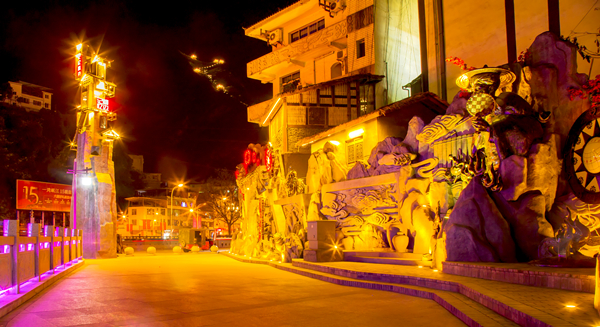 图片默认标题_fororder_记忆峨边夜景(王永春 摄) (1)