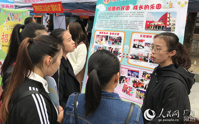 【焦點圖】2018屆廣西學前教育類高校畢業生“雙向選擇”洽談會舉辦 【焦點圖】2018屆廣西學前教育類高校畢業生“雙向選擇”洽談會舉辦