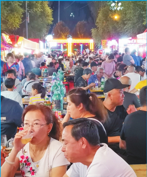 七台河試水“夜經濟”打造“不夜城”