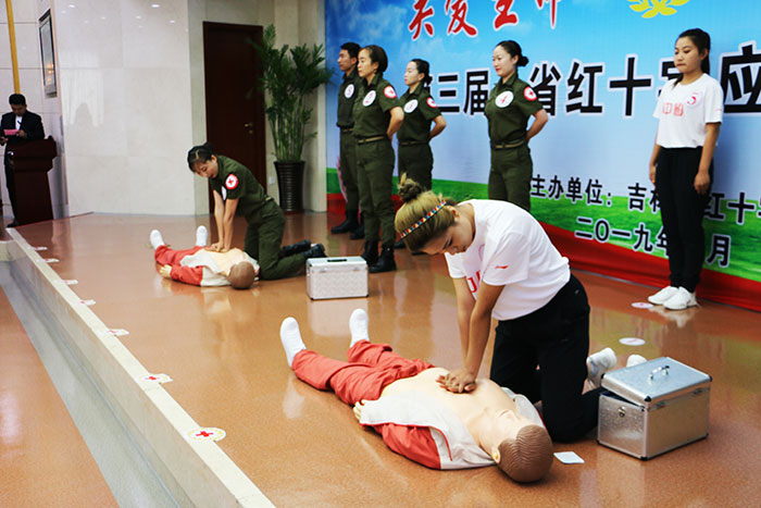 01【吉林】【供稿】延邊州紅十字會獲第三屆吉林省紅十字應急救護大賽集體第一名