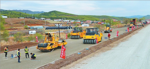 丹阿公路琿春至東寧段即將半幅通車