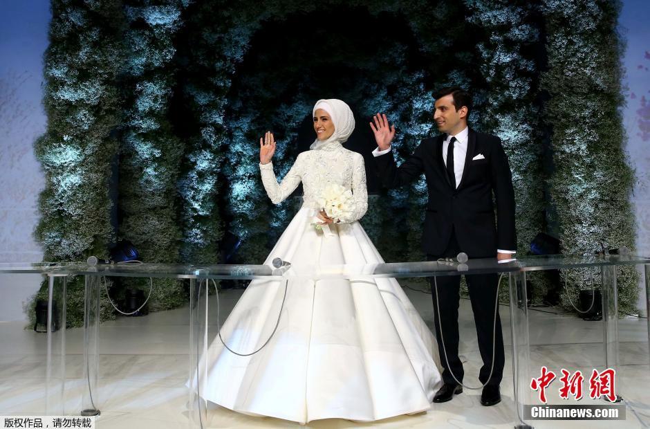 土耳其總統之女與富商之子大婚 多名政要出席婚禮