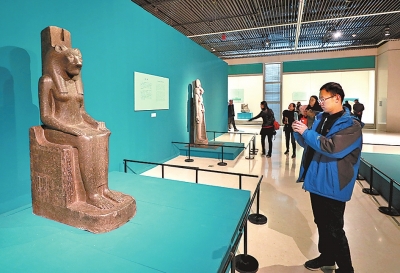 【文旅中原列表】235件古埃及文物在河南展出