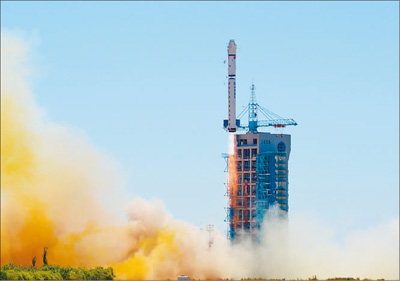 中国成功发射遥感卫星三十号