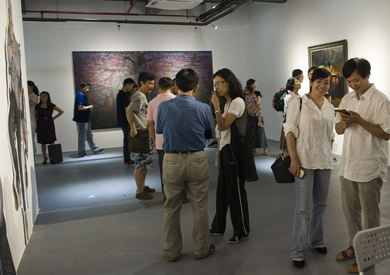 【CRI專稿 列表】 重慶鐵山坪雲嶺藝術中心首展開幕 展出六十余幅作品