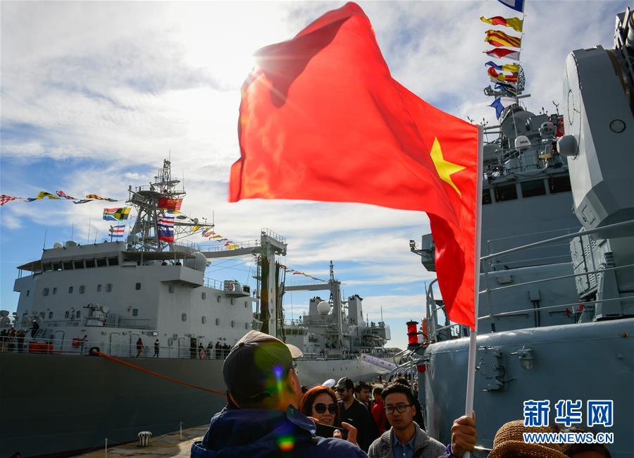 中国海军第二十二批护航编队开始访问南非