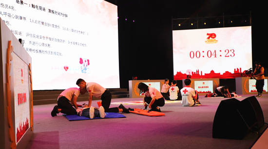 【社會民生】首屆重慶市紅十字應急救護大賽在渝舉行