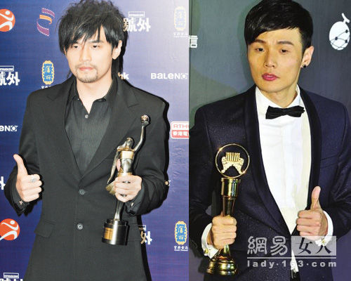 杨丞琳公开秀恩爱 男友李荣浩撞脸早期周杰伦